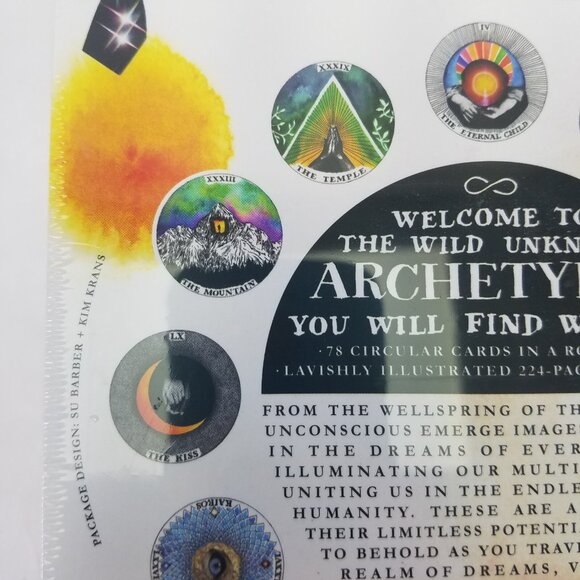 The Wild Unknown Archetypes Deck and Guidebook - Hardcover By Krans, Kim - NEW - Picture 6 of 9